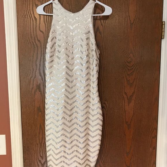 Cache Dresses & Skirts - Cache White Sparkle Dress